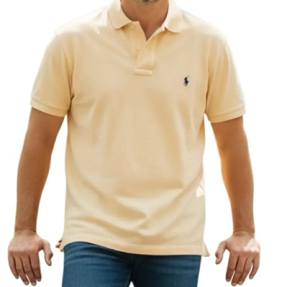 Polo by Ralph Lauren Yellow Polo Shirt L
